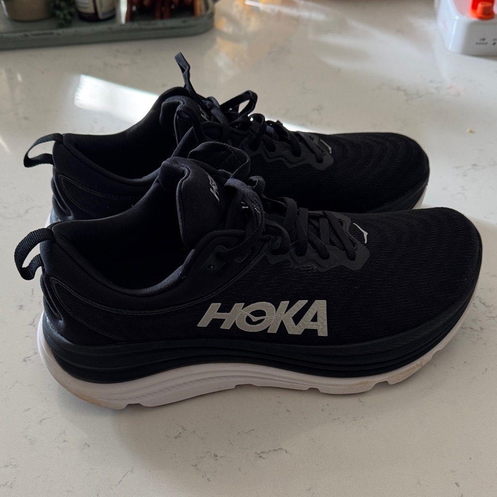 Hoka Gaviota 5 Black Athletic Shoes sz 11D
